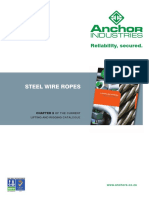 Reliability, secured. Steel wire ropes