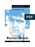 Urondo Francisco - Coleccion Antologica de Poesia Social 77