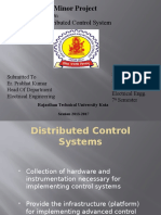 A Minor Project: Distributed Control System