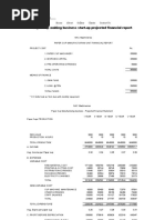 NAC Machines: Paper Cup Making Business Start Up Projected Financial Report