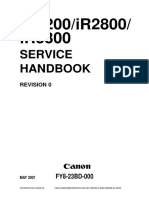 iR2200/iR2800/ Ir3300: Service Handbook