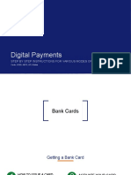 Digital Payments: Step by Step Instructions For Various Modes of Payment