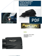 Manual de Uso Pistola de Impacto Ferton 1/2 PSN 85