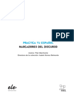PTE - Marcadores - Del Discurso PDF