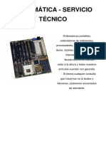 Informática - Servicio Técnico