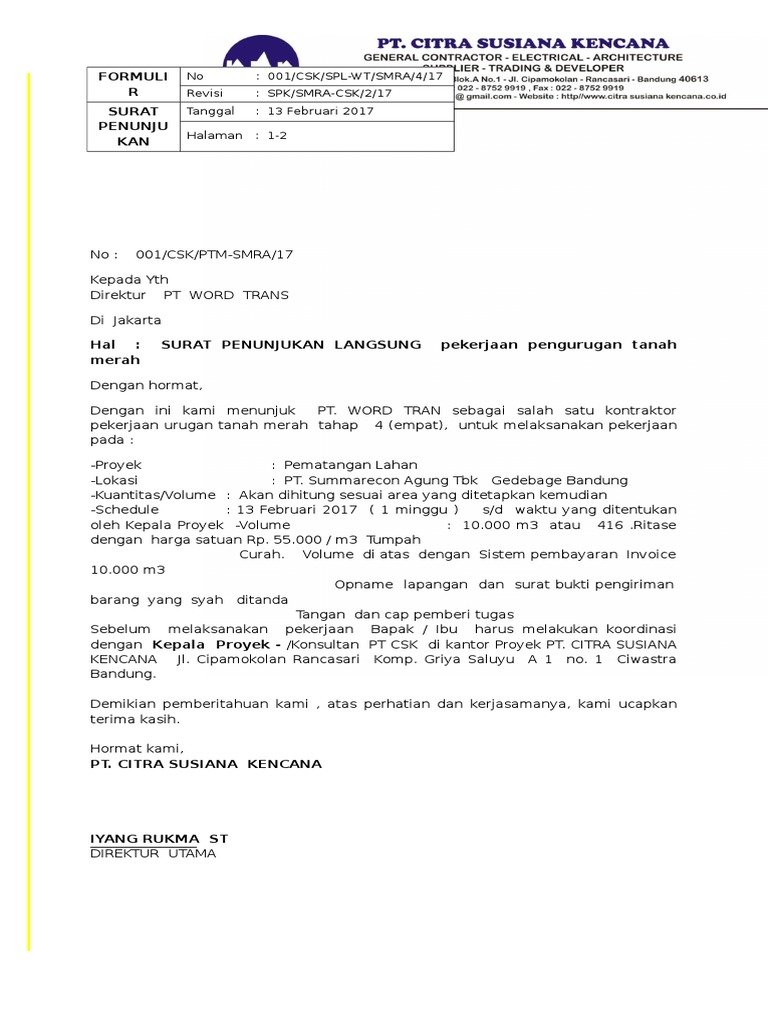 Contoh Surat Pertuduhan Pdf