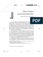 Pedro Leão Costa Neto Marx Tardio Notas Introdutórias PDF