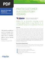 Maxta_CaseStudy_Vedams