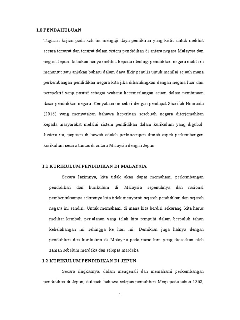 Penulisan Malaysia Vs Jepun Newest Pdf