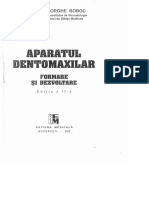 Gh. Boboc Aparatul Dento Maxilar Editura 2003