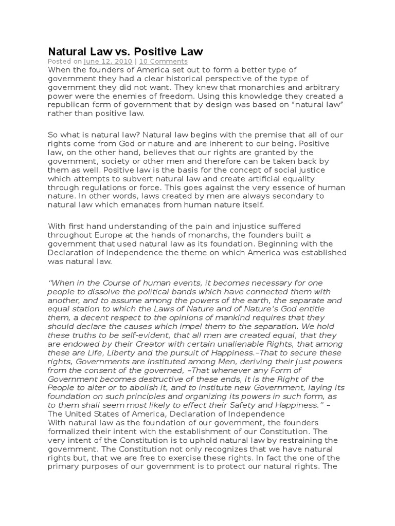 Amistad natural law vs positive law essay 06 image