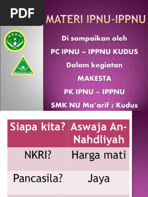 Materi Ipnu Ippnu 2
