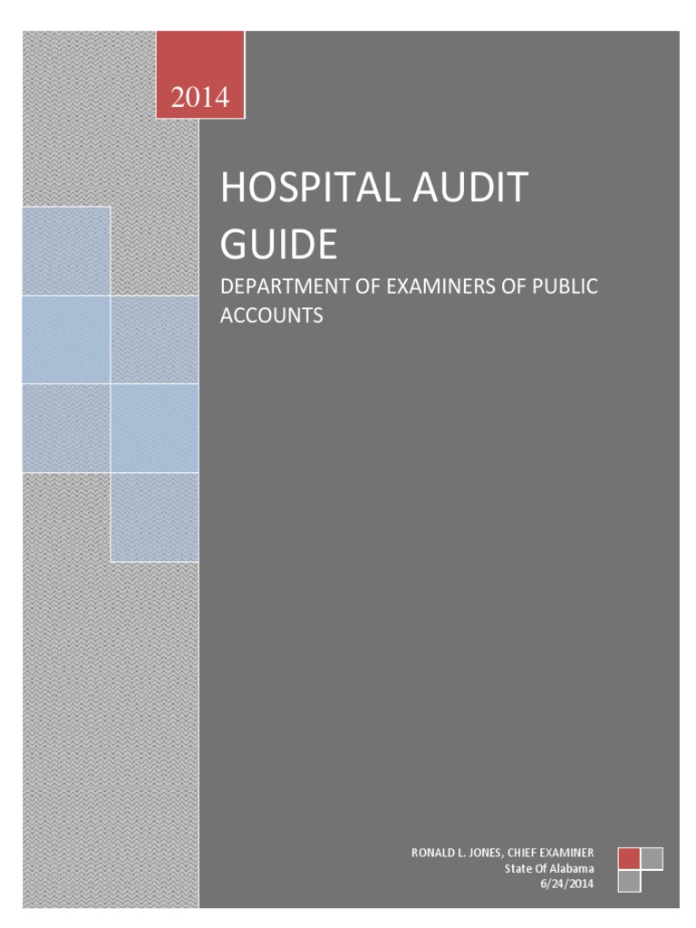 Hosp Audit Guide | PDF | Financial Audit | Auditor's Report
