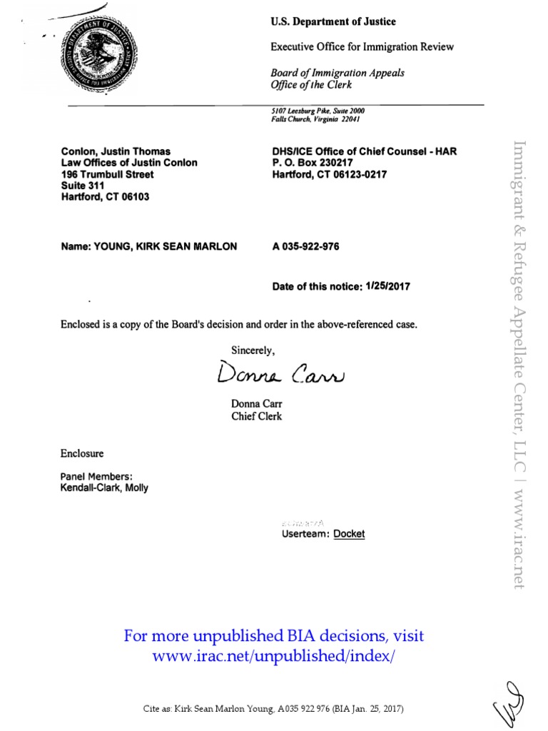 Termination of Removal Proceedings | PDF | Plea | Courts