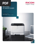 Ricoh Aficio SP 3500N/SP 3510DN: Desktop B/W Laser Printer