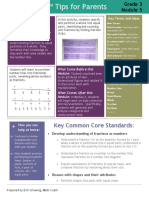 Eureka Math Grade 3 Module 5 Parent Tip Sheet