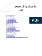 Top Job Searching Sites in UAE