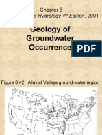 Fetter, Applied Hydrology 4: Geology of Groundwater Occurrence