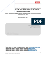 Estudio de La Relación Entre La Responsabilidad Social Empresarial y La Imagen Institucional