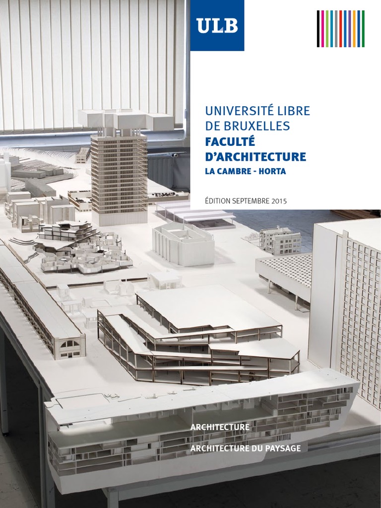 Faculté d'Architecture ULB : Pédagogie et Diversité | PDF | Université ...