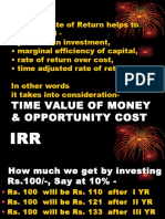 Time Value of Money & Opportunity Cost