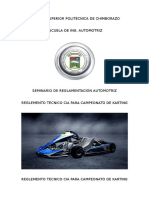 Reglemento Tecnico CIA Para Campeonato de Karting