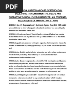 2017-02-14 Safe Zone Resolution For CSD Schools