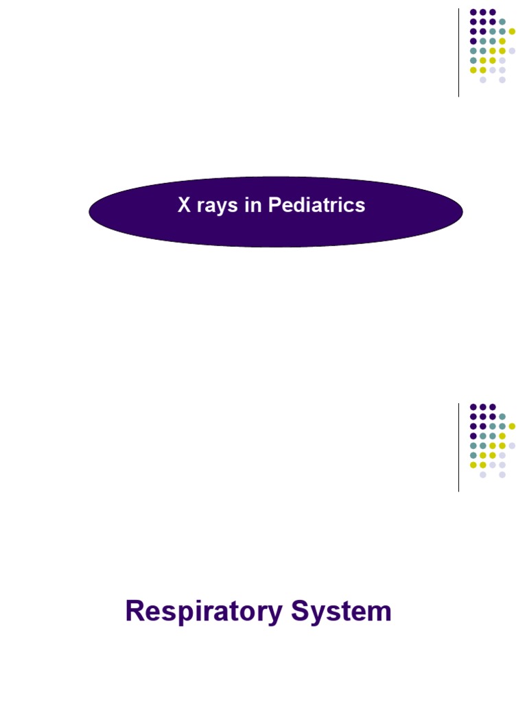 Paediatric Radiology | PDF | Vertebral Column | Lung