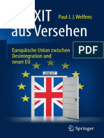 BREXIT Aus Versehen - Europäische Union Zwischen Desintegration Und Neuer EU (2016)