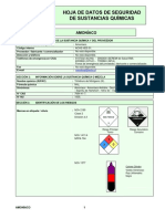 HDS Amoniaco ACHS - 2010 PDF