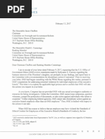 Letter From OGE Director to HOGR Chairman and Ranking Member