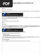 Sinergia - Programação Orientada a Objetos Com C# (Parte 3.6) – Encapsulamento