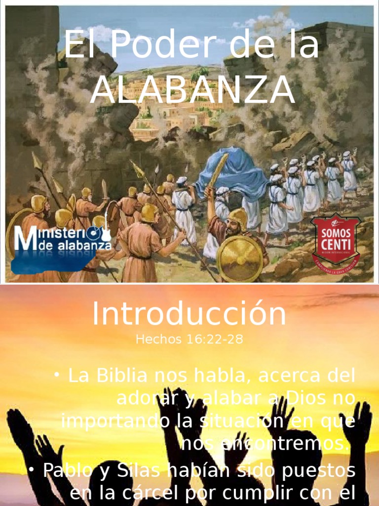 El Poder de La Alabanza | PDF | Pablo el apóstol | Dios