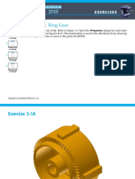 Inventor: Exercise 2-1. Ring Gear
