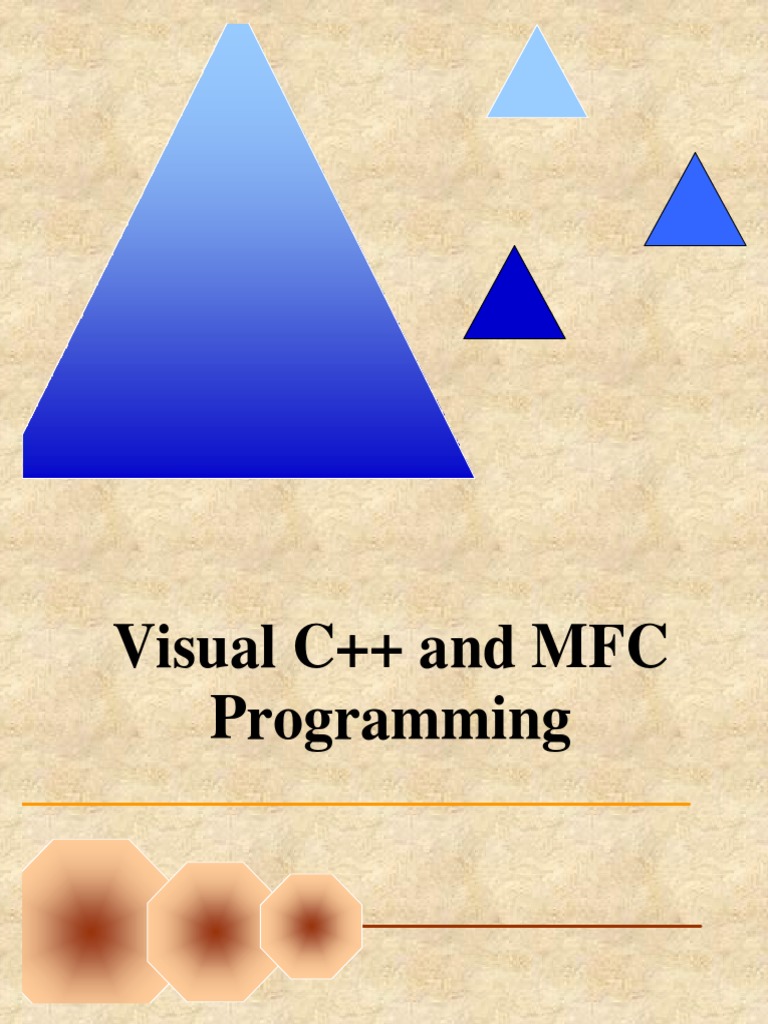 Visual C++ and MFC Programming 2nd PDF | PDF | Computer Programming | Software