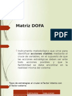 Matriz DOFA