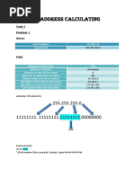 Ip Address Calculating. Mohamad Nazmirul Aiman Bin Mohamad Najib