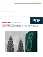 The Star - Analysts Have Mixed Views On Petronas, 17 Nov 16