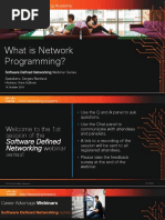 SDN - What Is Network Programming