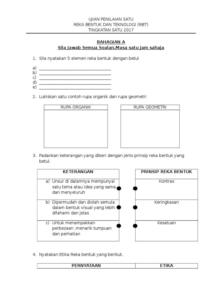 Jawapan Rbt Tingkatan 1 - Perokok m