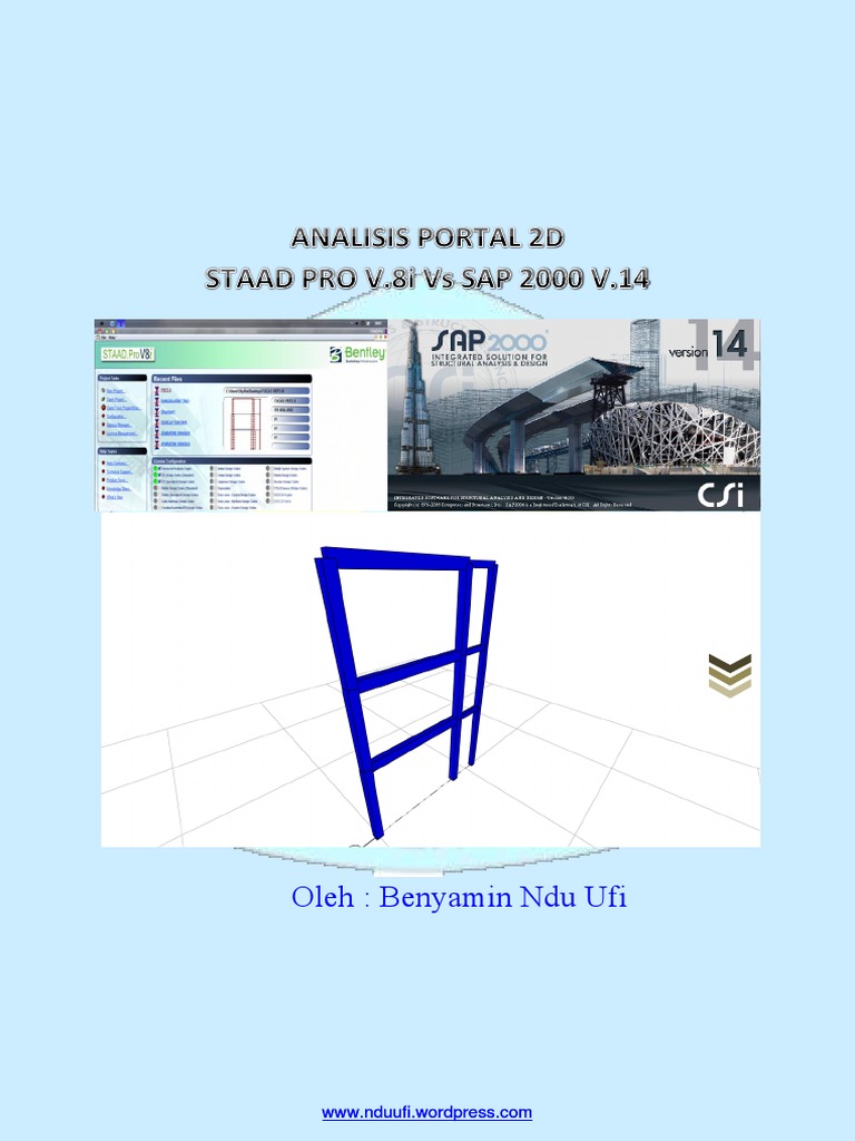 Tutorial-Sap200staad Pro PDF | PDF