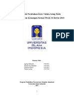 Pengaruh Perubahan Kurs Valuta Asing Pada Transaksi Laporan Keuangan Sesuai PSAK 10 Revisi 2010