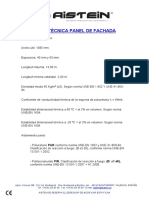 Ficha Tecnica Aistein Fachadas PDF