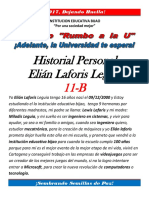 Historial Personal Elian Laforis Leguia 11 B PDF