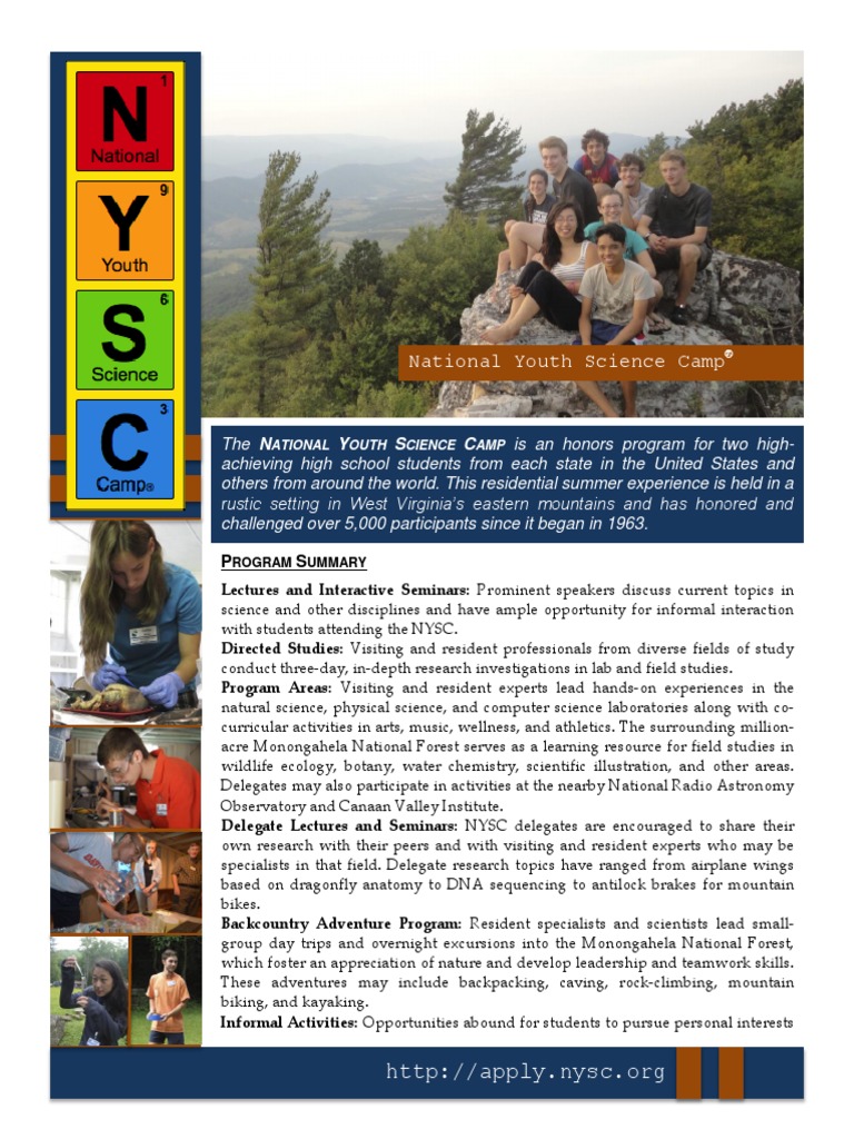NYSC Handout 2017 International | PDF | Science, Technology ...