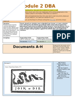 Module 2 DBA: Documents A-H