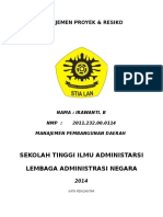 Makalah Manajemen Proyek Ira Selesai