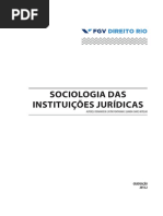 Sociologia Das Instituicoes Juridicas 2014.2