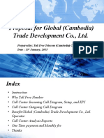 Proposal For Global (Cambodia) Trade Development Co., LTD