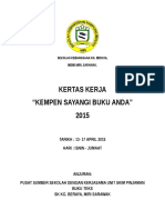 Kertas Kerja Kempen Sayangi Buku Anda 2015 (Library)